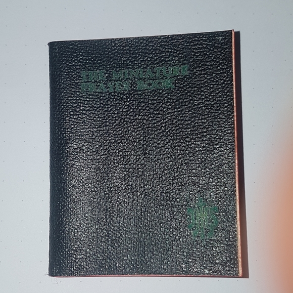 ANTIQUE VINTAGE MINIATURE PRAYER BOOK BIBLE CATHOLIC DEVOTIONS 1929 LEATHER - Picture 5 of 16